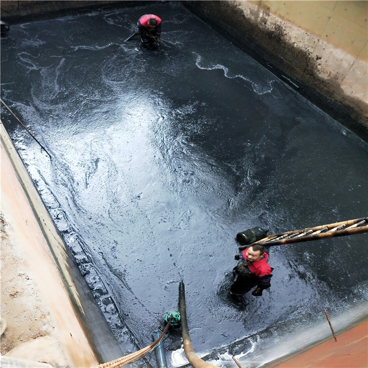 虎林废水池清理